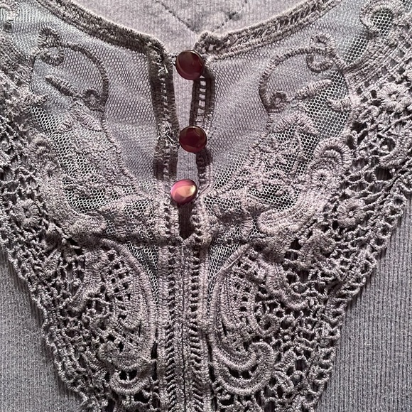Lace collar long sleeve - Picture 4 of 4
